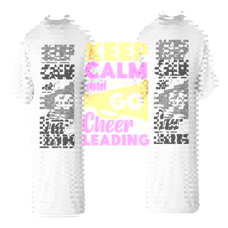 チア チアリーディング Keep Calm And Go チアリーディング Tシャツ