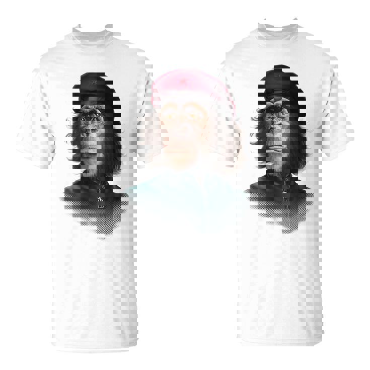 チェ ゲバラ チンパンジー Tシャツ