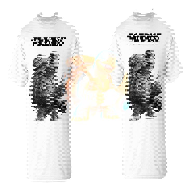 ツーリスト ウミガメ 家族 男性 女性 男の子 女の子 キッズ 大人 長袖tシャツ Tシャツ