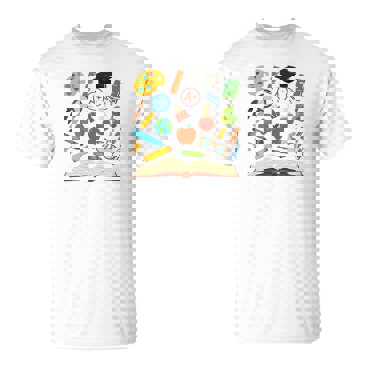 ティーチングアシスタント 学校初日 男性 女性 長袖tシャツ Tシャツ