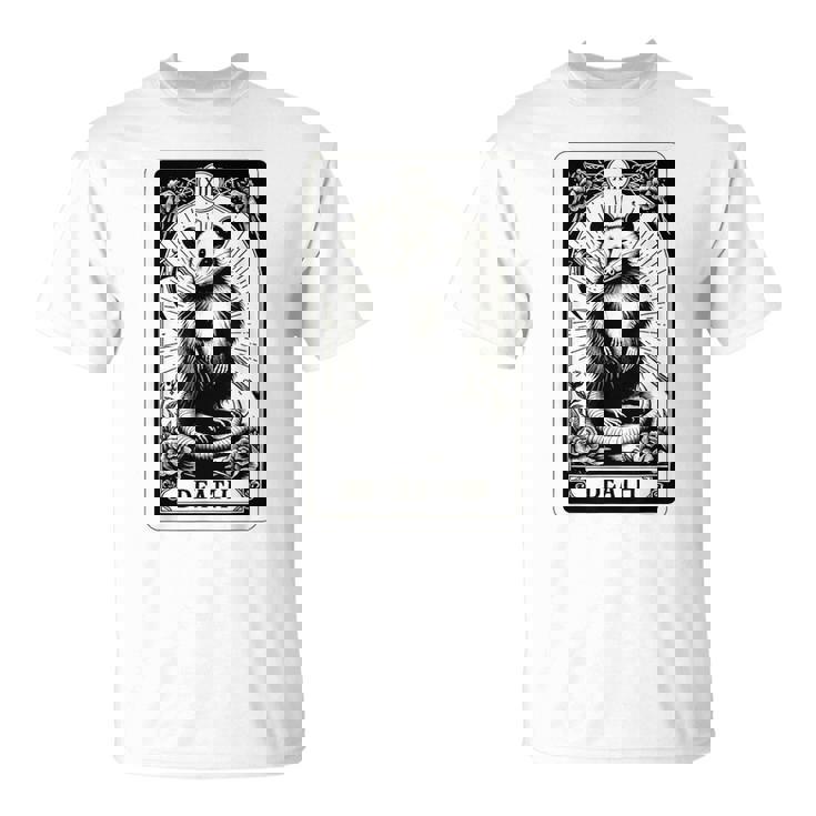 デス・ポッサム・タロット・カード 死神 ゴス ブラッククラフト オポッサム Tシャツ