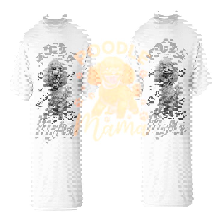 トイプードル 犬種 ペットプードル ママ Tシャツ