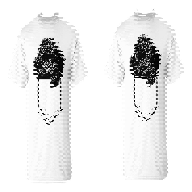 トイプードルのポケット Tシャツ