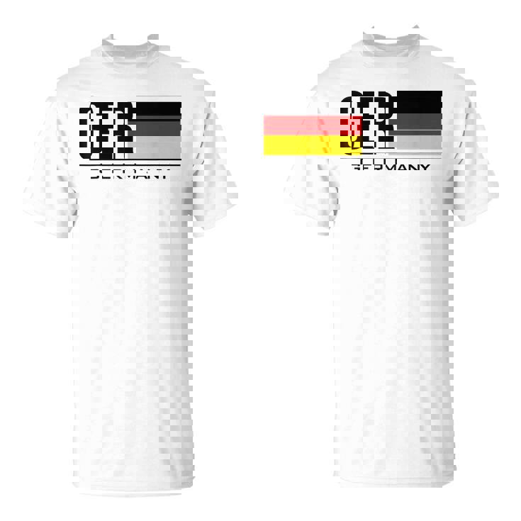 ドイツ 国旗 ドイツ カントリーコード Gerスポーツゲーム アスリート Tシャツ
