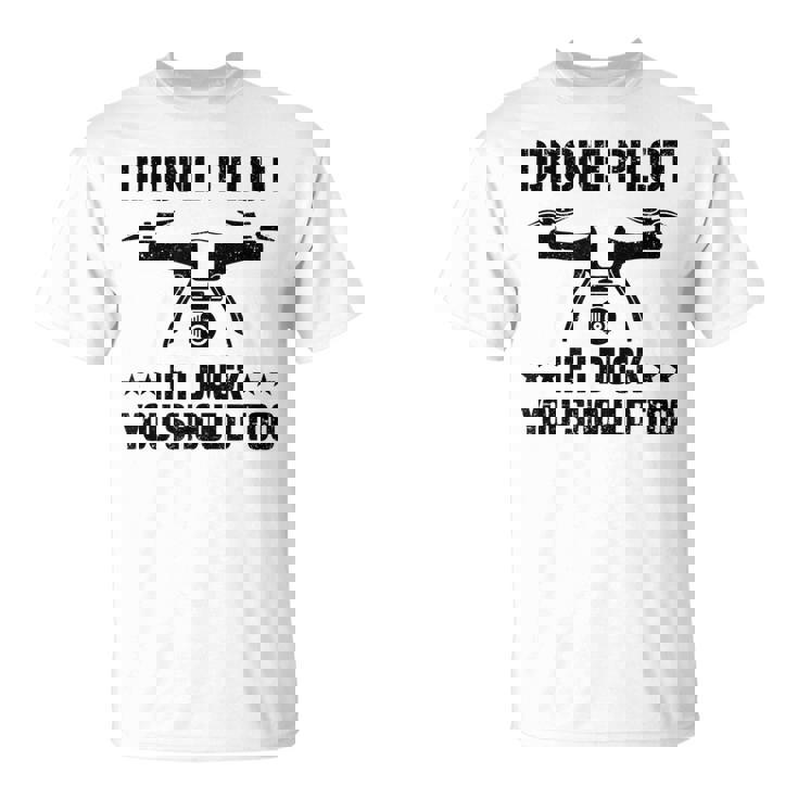 ドローン パイロット If I Duck Youhould Too ドローン フライングドローン Rc Tシャツ