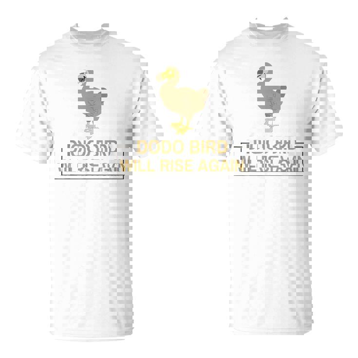 ドードー鳥は再び復活する 絶滅した飛べない鳥 Tシャツ