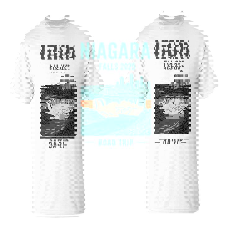ナイアガラフォールズ ロードトリップ 2025 夏休み ナイアガラ Tシャツ