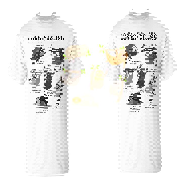 ナマケモノ 面白い動物 キュート ナマケモノ 恋人 ギフト Tシャツ