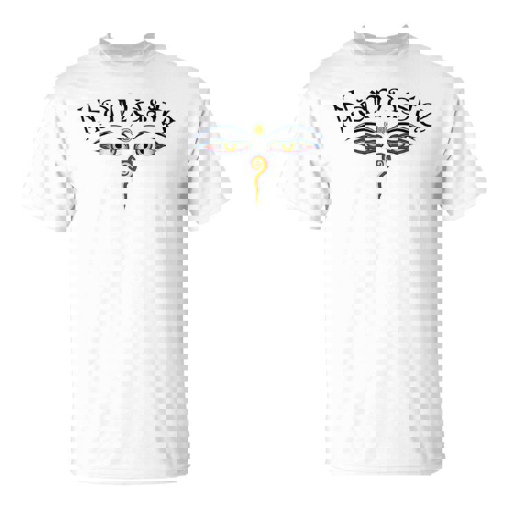 ナマステ ブッダの目 Tシャツ