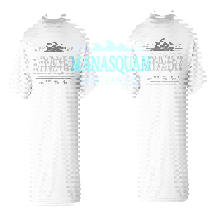 ニュージャージー州マナスカン Tシャツ