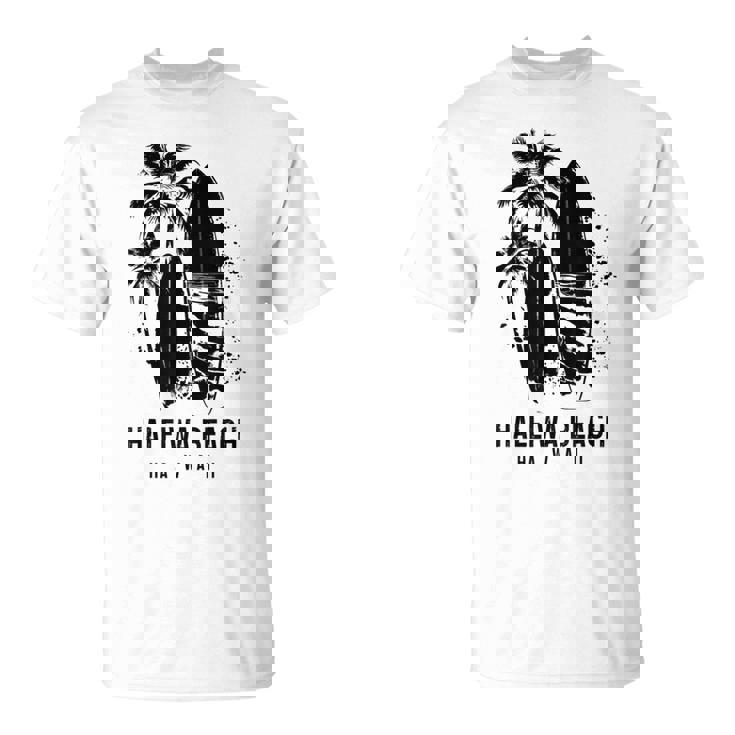 ハレイワ ビーチ ハワイ サーフィン ビンテージ サーフィン サーファー Tシャツ