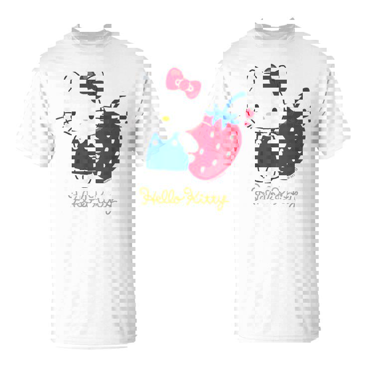 ハローキティ いちご ライトカラー Tシャツ