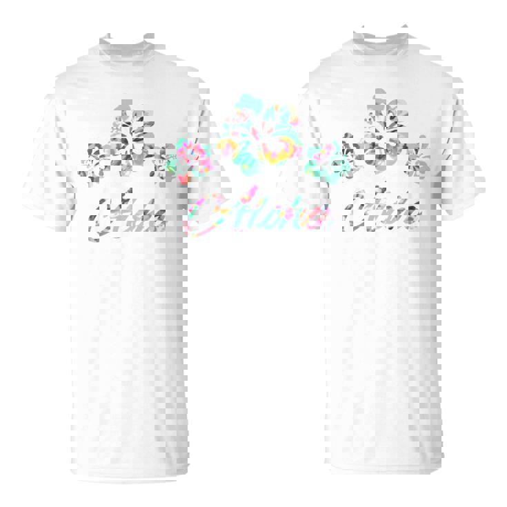 ハワイ アロハ ハワイアン ハイビスカス フラワー ハワイ サーファー 長袖tシャツ Tシャツ