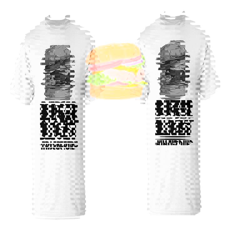 ハンバーガー研究 ハンバーガー 長袖tシャツ Tシャツ