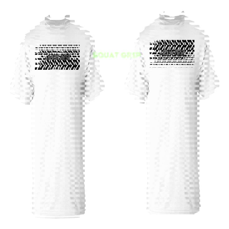 バックスクワットグリップ。 Tシャツ