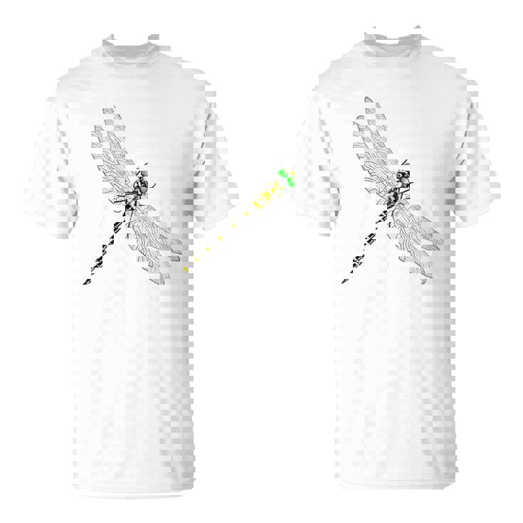 バックプリント鬼蜻蜓おにやんま オニヤンマ アウトドア Bbq キャンプ 虫 Tシャツ