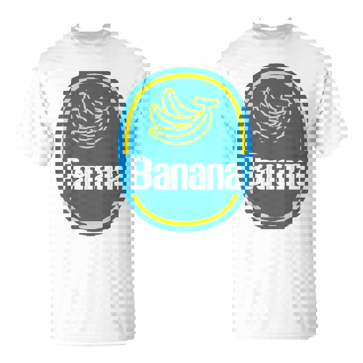 バナナ ステッカー フルーツ レイジー ハロウィン コスチューム Tシャツ