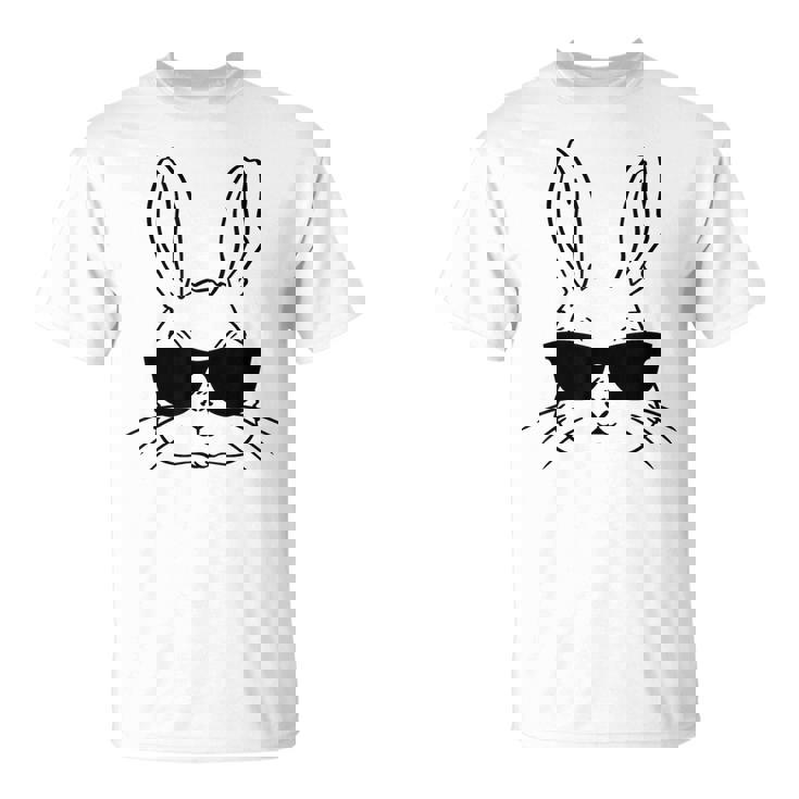 バニーフェイス サングラス イースターデー 男の子 幼児 キッズ Tシャツ