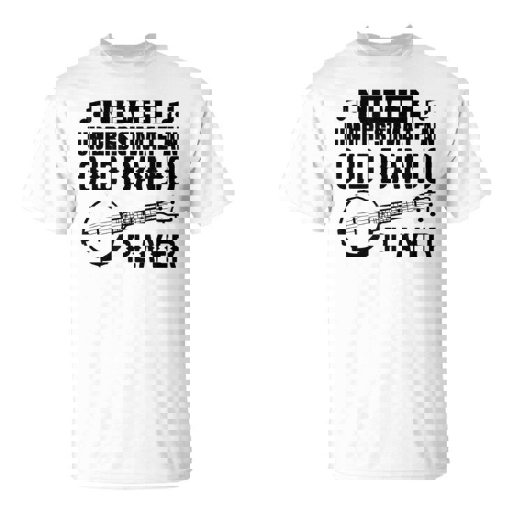 メンズ バンジョーじいさんバンジョーインストラクター Tシャツ