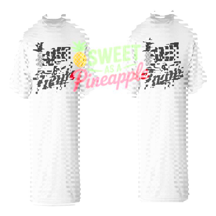 パイナップルのように甘い Tシャツ