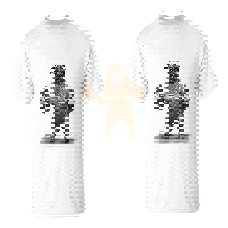 パグ の 筋トレ ついてこれないなら家に帰れ いぬ 犬 Tシャツ