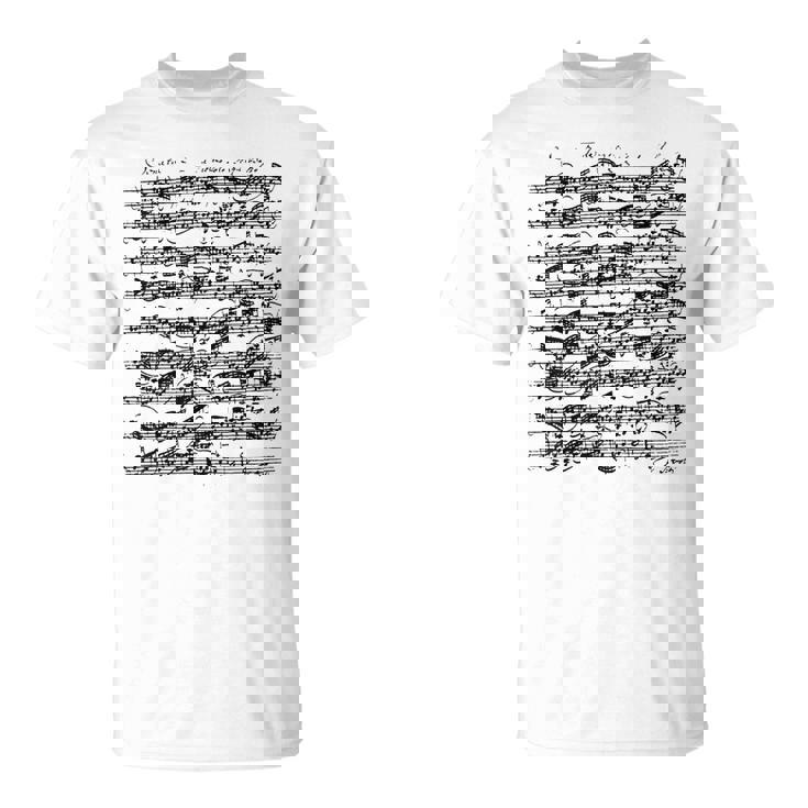 パルティータロ短調ソロヴァイオリンヨハン・セバスティアン・バッハ Tシャツ