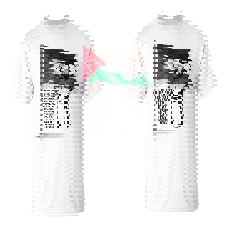 パレスチナフリーパレスチナフリーガザパレスチナ国旗 Tシャツ