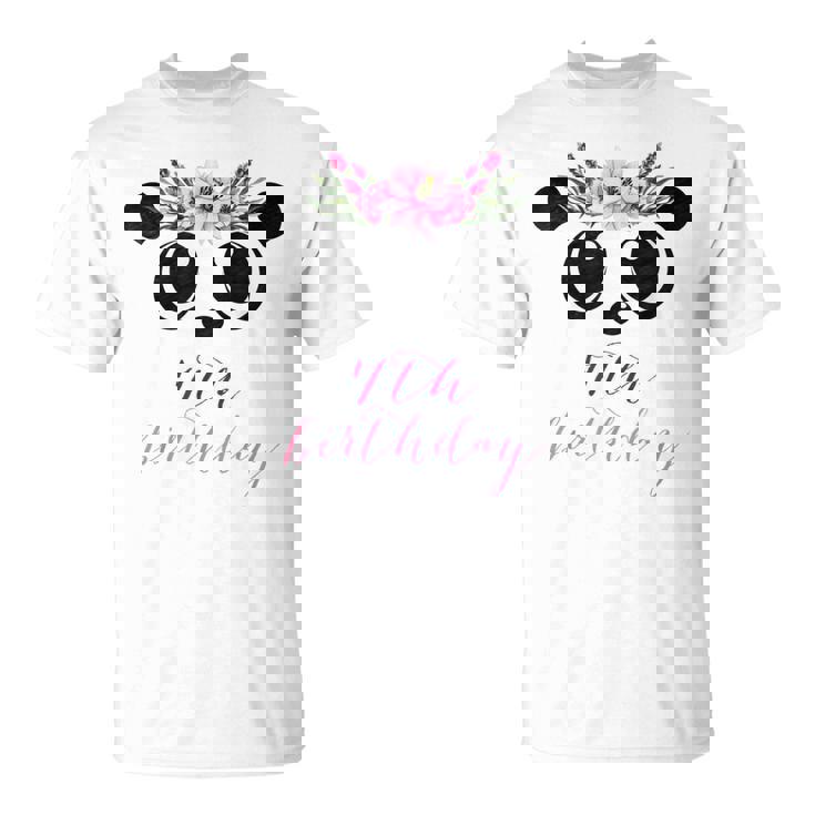 パンダガール 7歳の誕生日 I 7歳 パンダコスチューム ギフト Tシャツ