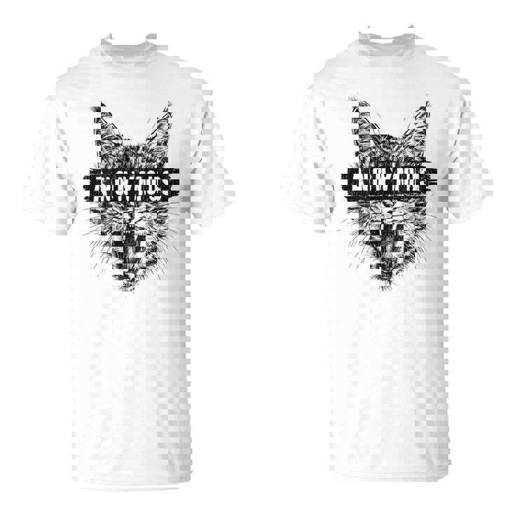 ヒップホップ Y2k Hip Hop Cat ヴィンテージ レトロ エッジの効いたバックプリント ストリートウェア 猫 Tシャツ