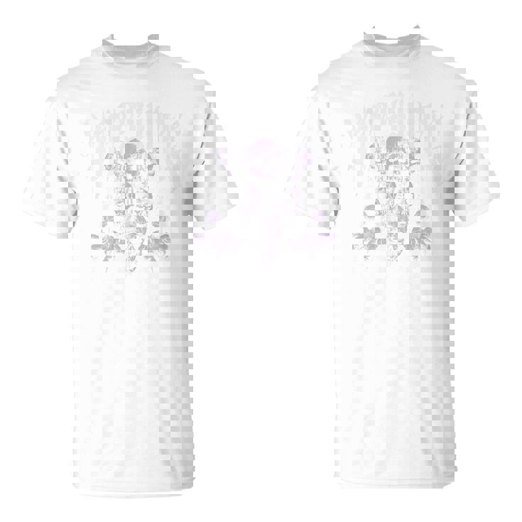 ヒップホップ アーバン ヴィンテージ エッジの効いた Y2k Hip Hop バックプリント ストリートウェア スカル Tシャツ