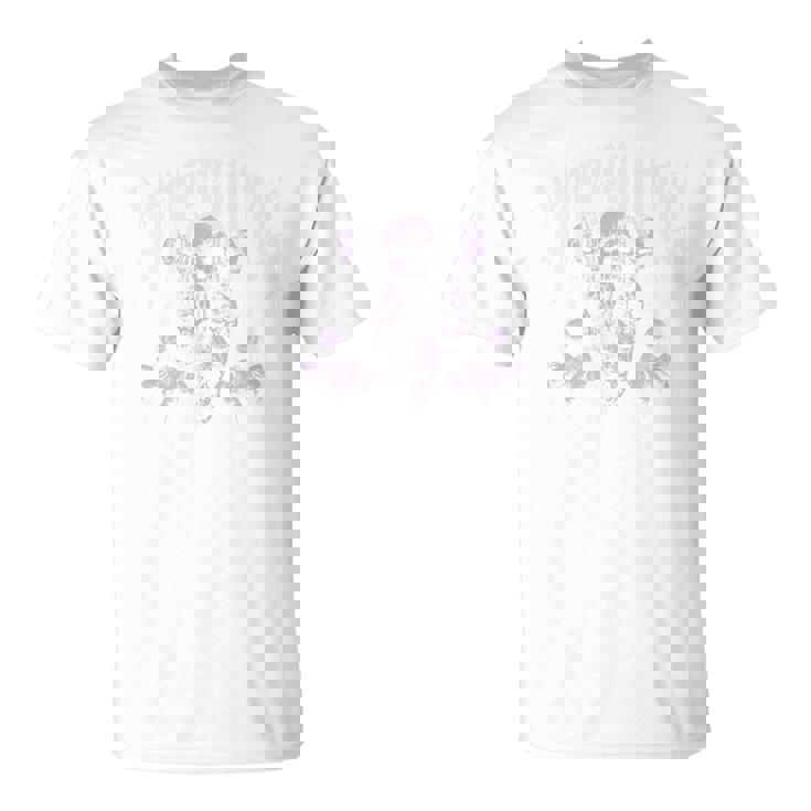 ヒップホップ アーバン ヴィンテージ エッジの効いた Y2k Hip Hop バックプリント ストリートウェア スカル 長袖tシャツ Tシャツ