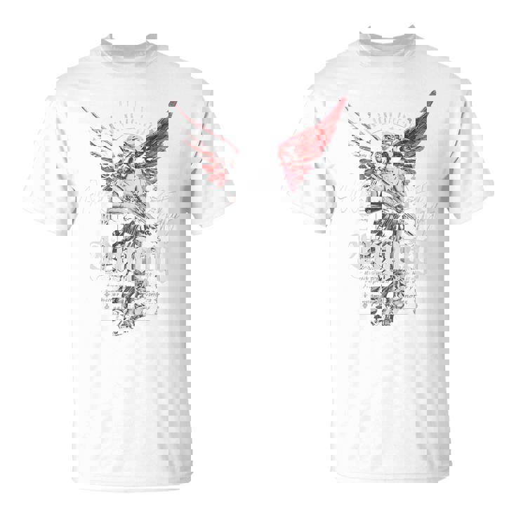 ヒップホップ ヴィンテージ エッジー アーバン Y2k バックプリント ストリートウェア エンジェル Tシャツ