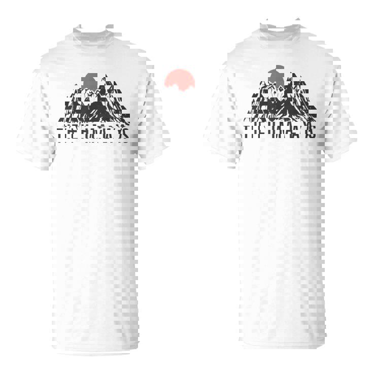 ヒマラヤ ネパール ブータン インド エベレスト Tシャツ