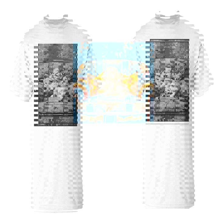 ビション・フリーゼ 音楽愛好家 絵画 犬 Tシャツ