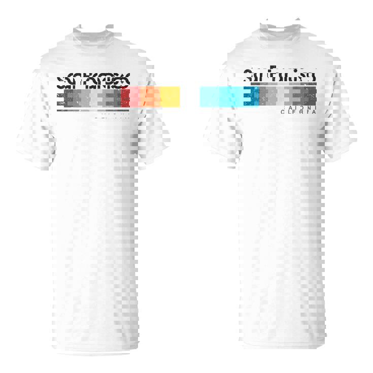 ビンテージサンフランシスコカリフォルニア1980年代レトロデザインtシャツ Tシャツ