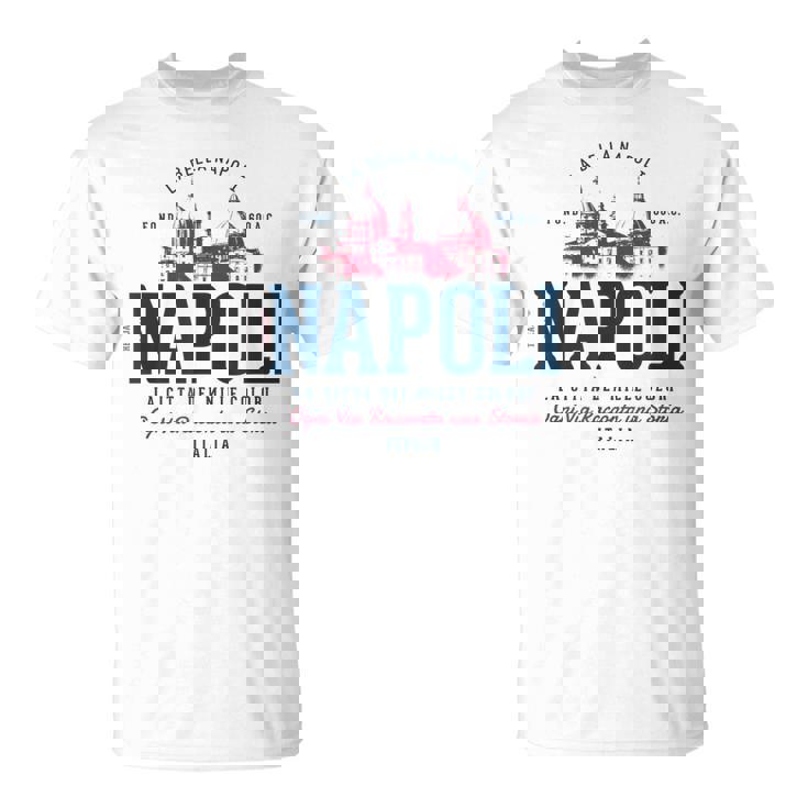 ビンテージ・レトロ・ナポリ イタリア Tシャツ