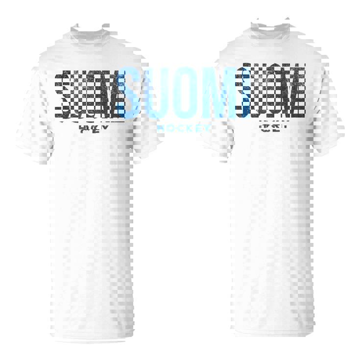 フィンランド スオミ ホッケー アンティーク調 ヴィンテージ レトロ Tシャツ