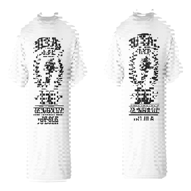 フットボール選手 お父さんみたいな 普通のお父さん ただクーラー Tシャツ