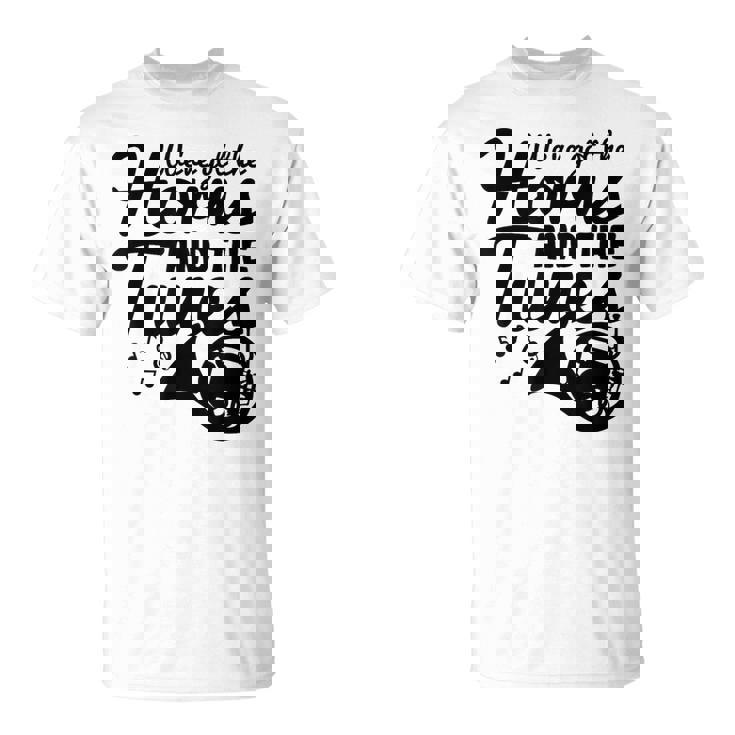 フレンチホルン ダブルホルン Tシャツ