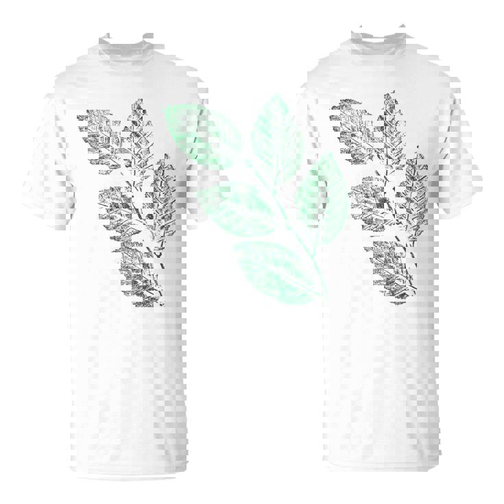 ブナの葉 植物 自然と森林 木のグラフィックス Tシャツ