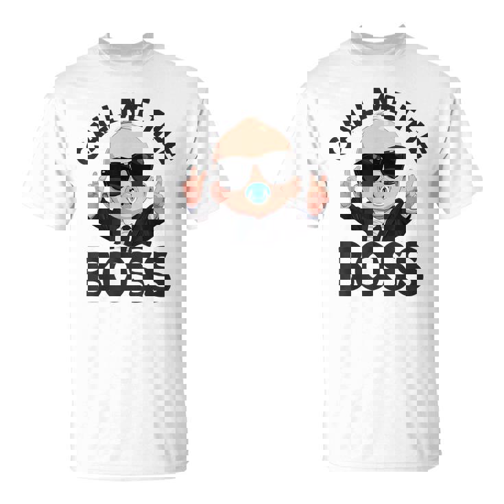 ベイビー・ボス「コール・ミー・ボス」ライク・ア・ボス・キッズ Tシャツ