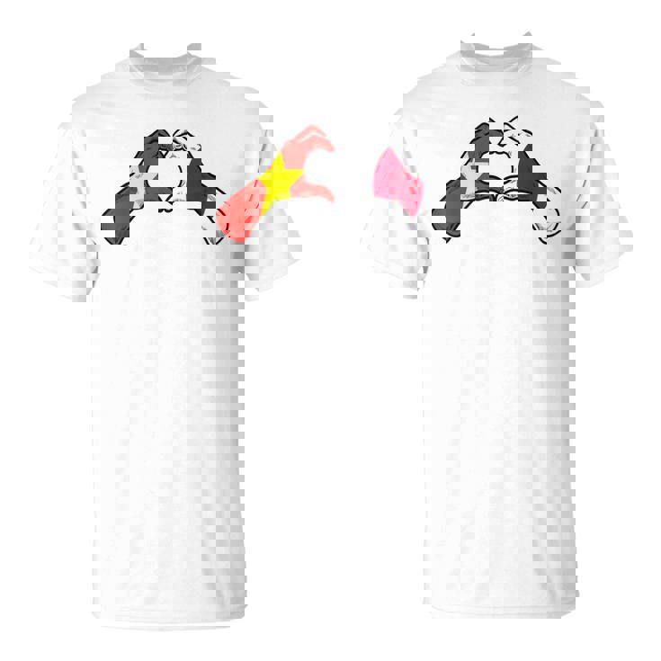 ベトナム日本国旗 ベトナムの日本のハート Tシャツ