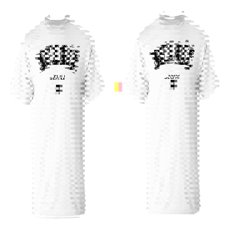 ベルギー ベルギー ベルギー国旗 愛国的 国家的お土産 Tシャツ