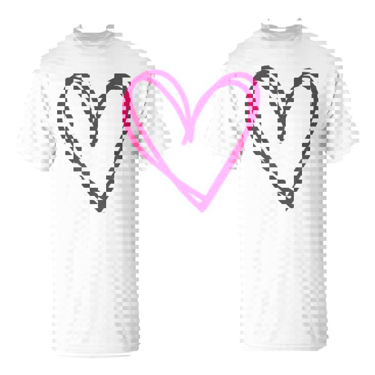 ホットピンクハート Tシャツ