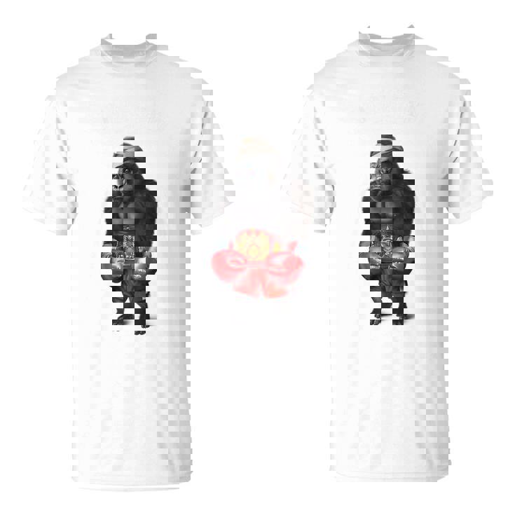 ボクシング チャンピオン ゴリラ ボクサーファイター Tシャツ