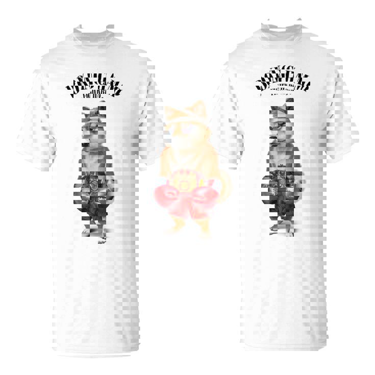 ボクシングチャンピオン 柴犬ファイター Tシャツ