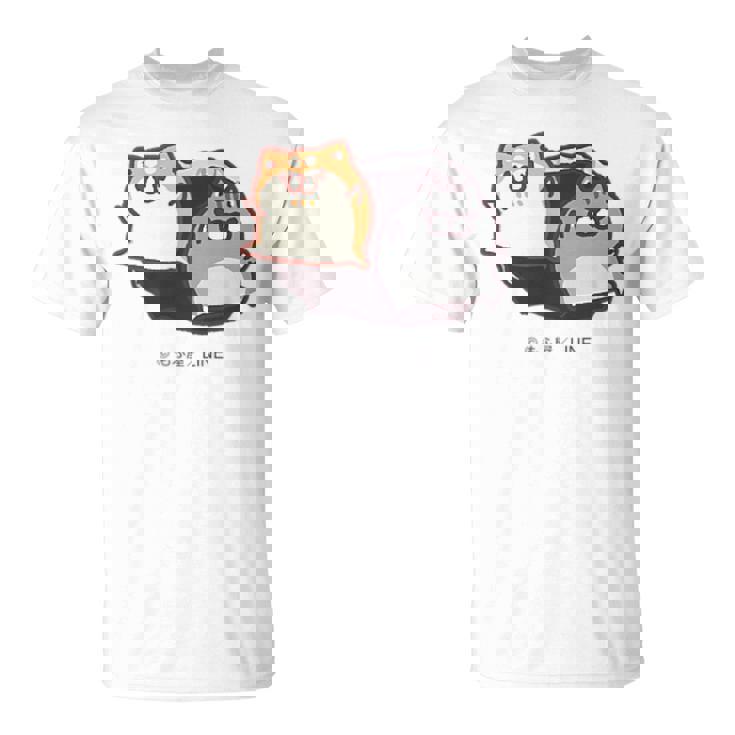 ボンレス犬とボンレス猫 参上 Tシャツ