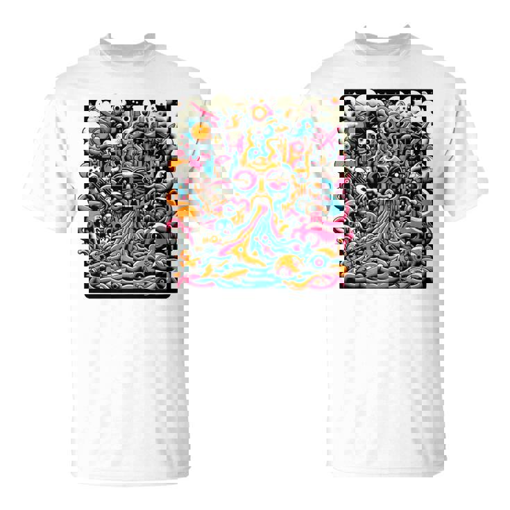 ポップシュールレアリズムローブロウアート 長袖tシャツ Tシャツ