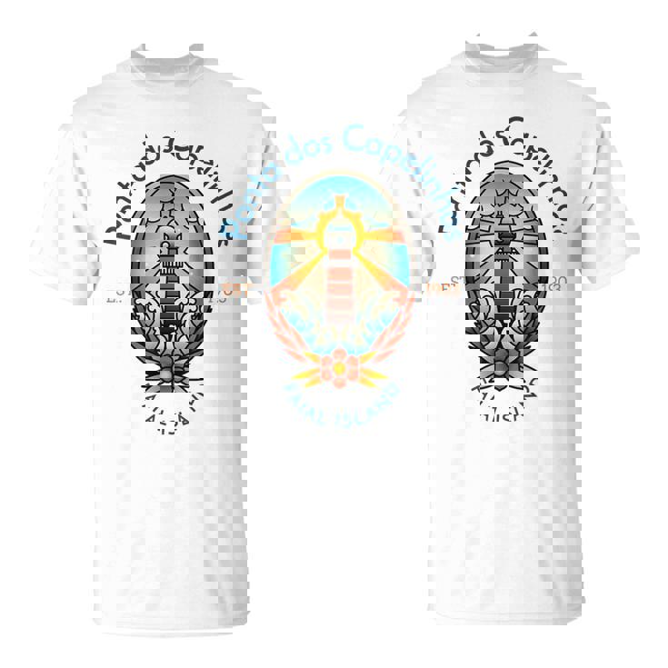 ポンタ・ドス・カペリーニョス灯台 アゾレス諸島 Tシャツ