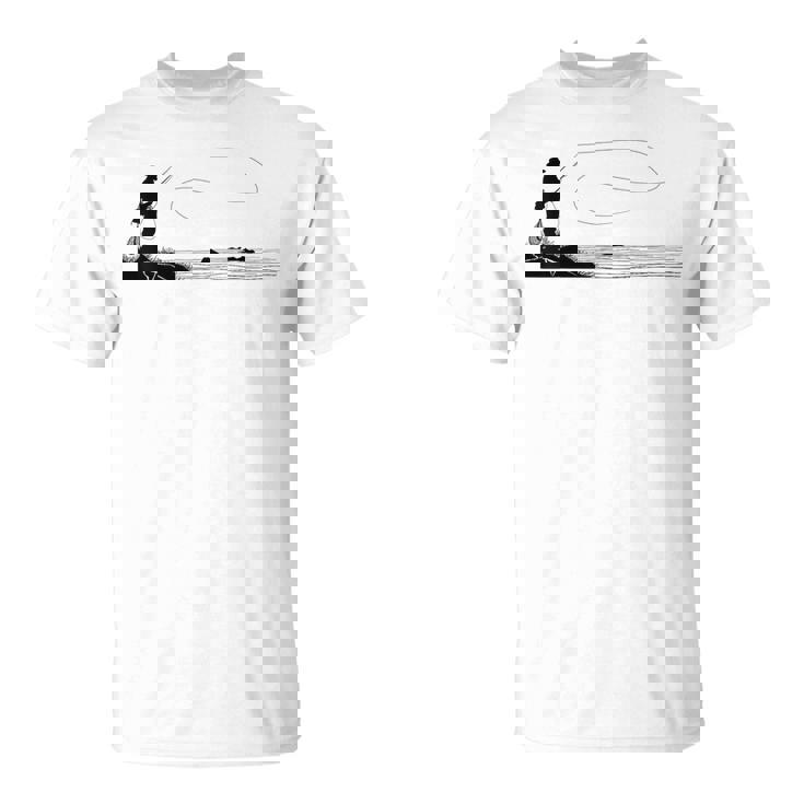 マス フライフィッシング サーモン Tシャツ